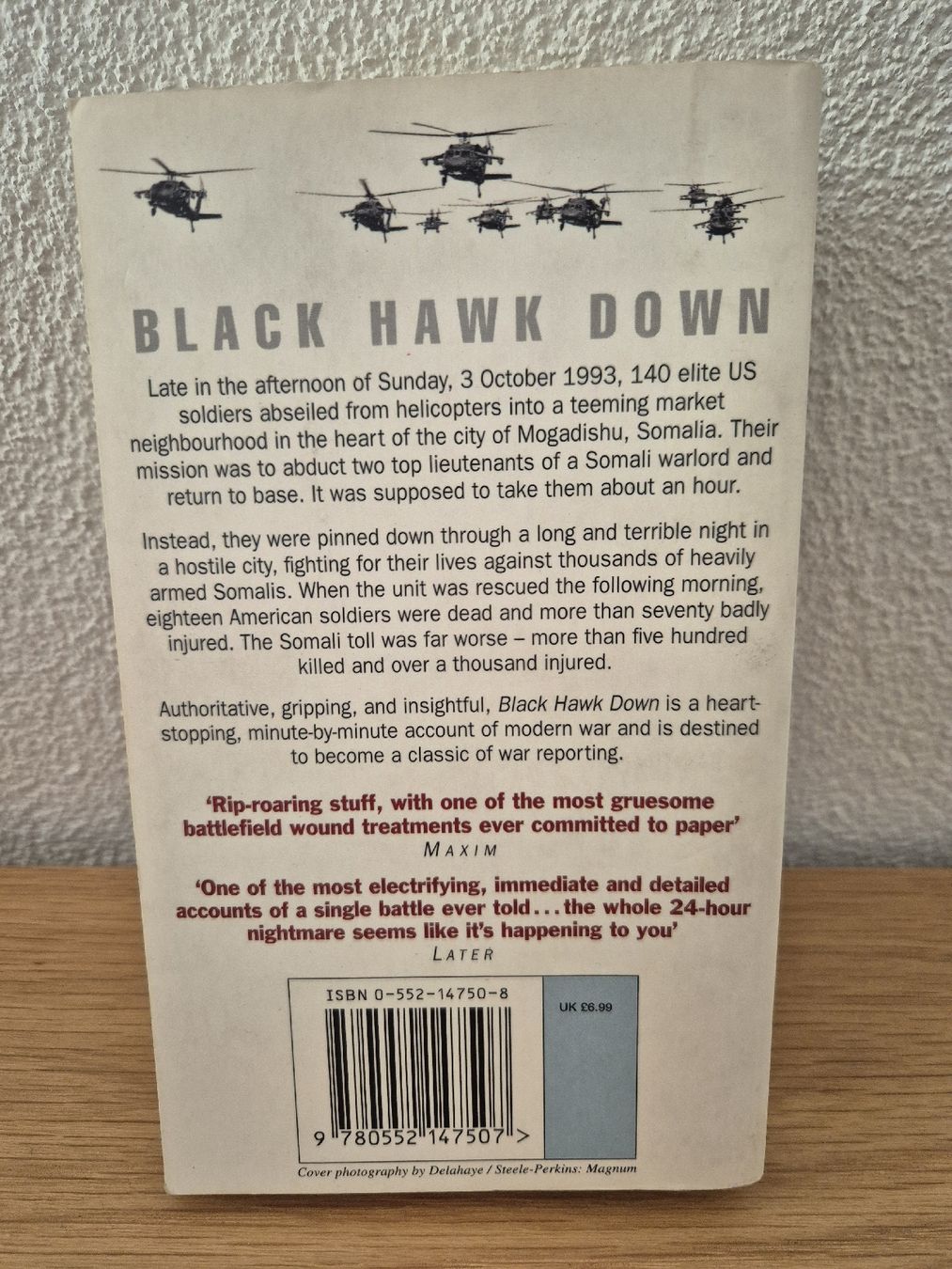 Libri: Black Hawk Down Buch von Mark Bowden 1999 – Usato da Kloten venduto da Philux_1892 2