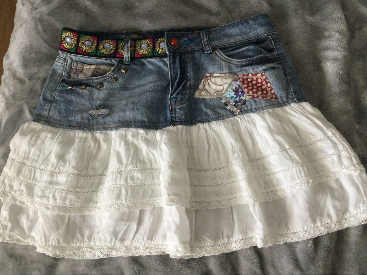 Desigual Gonne: Jeans Minijupe Desigual  – Usato da Villnachern venduto da Anita2006