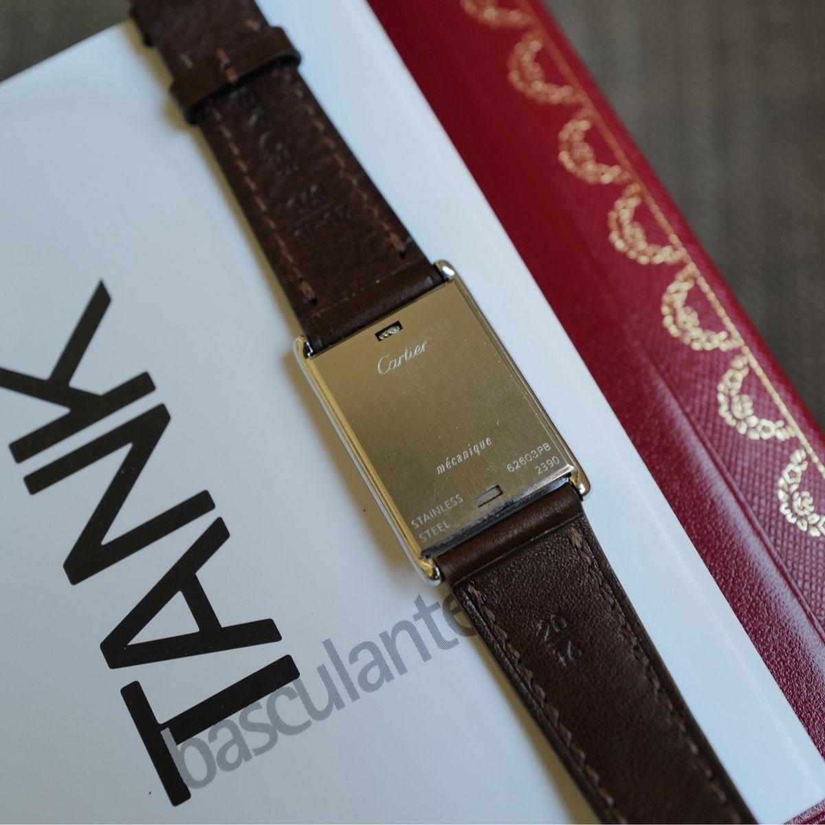 Cartier Orologi: Cartier Tank Basculante 2390 – Nuovo (secondo la descrizione) da Genève venduto da SpeedyTuesday 1