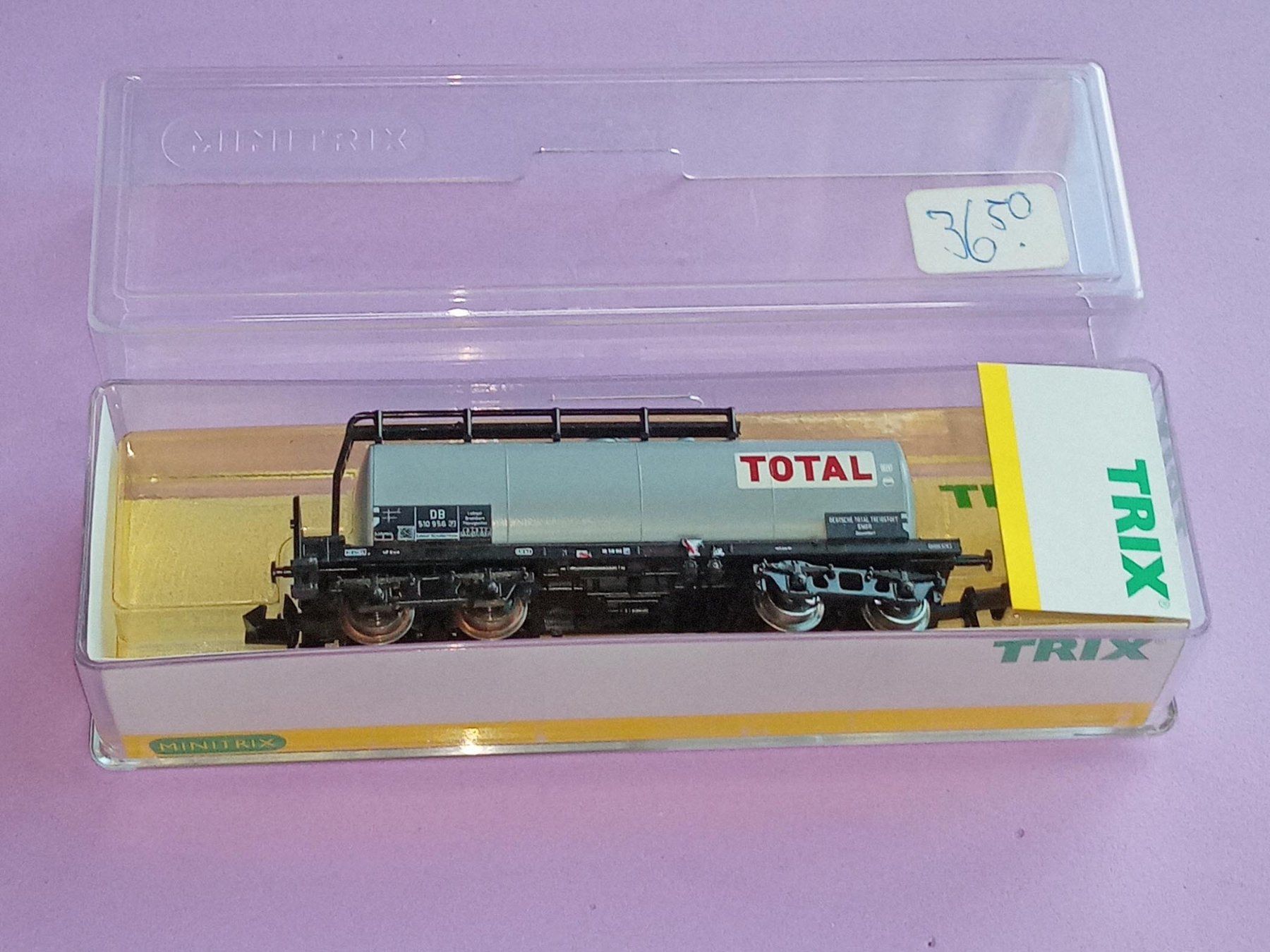 Trix Modellini di ferrovie: Trix N 13974 DB Kesselwagen "Total" – Nuovo (secondo la descrizione) da Riazzino venduto da bertowe 2