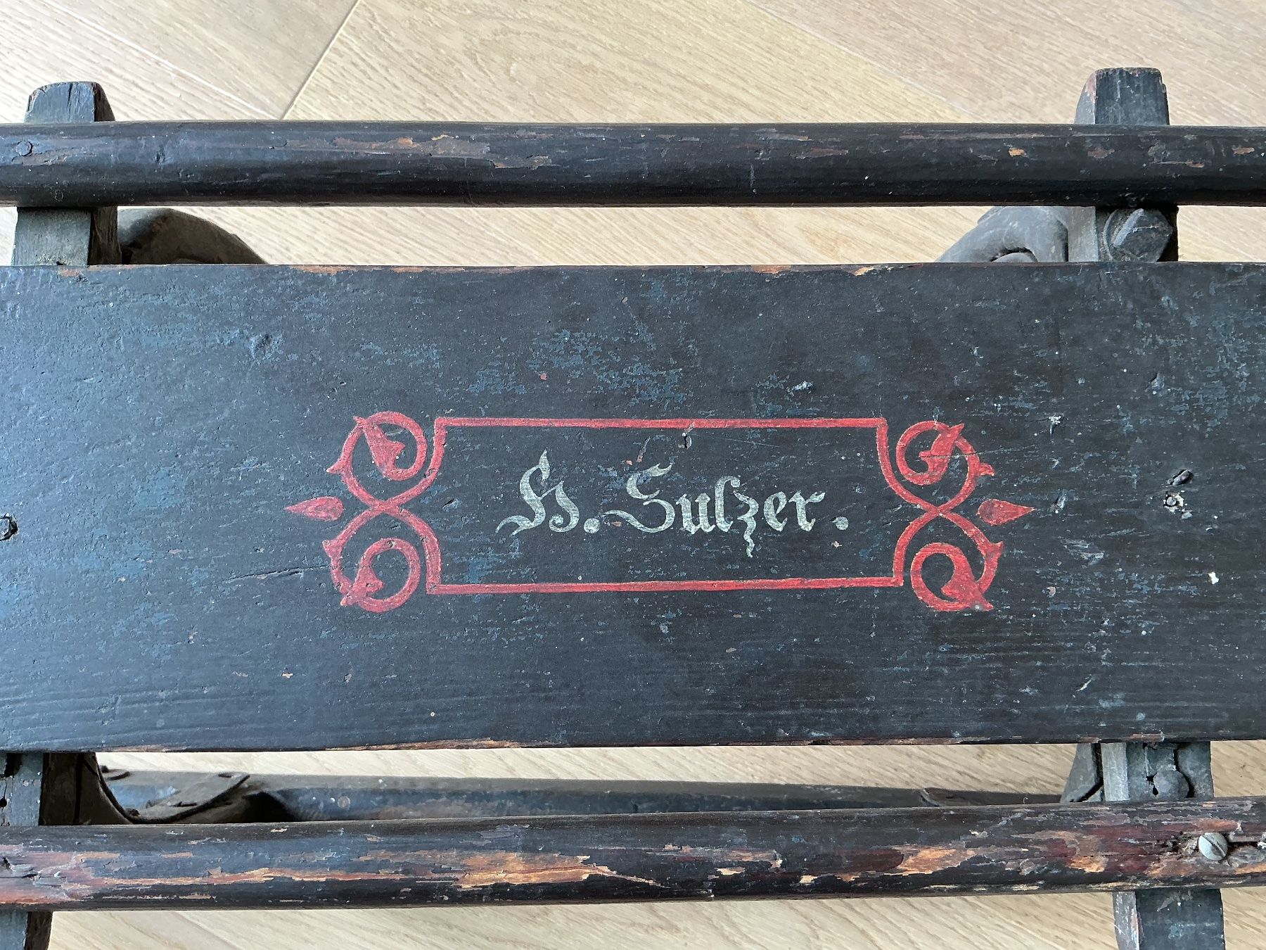 Tutte le decorazioni: Kinderschlitten antik – Usato da Winterthur venduto da Pima9 1