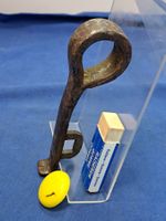 1 antike Schloss Überfalle, Schmiedeisen (LOT1773#TBS1)
