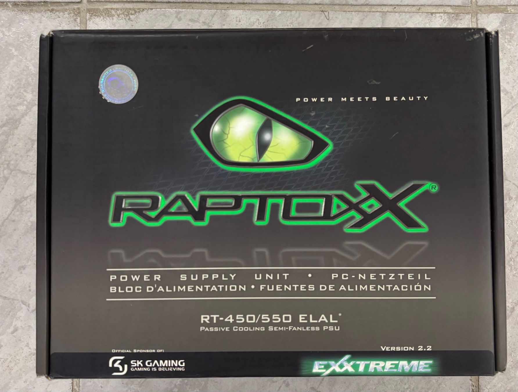 Componenti elettronici: Raptoxx RT-450/550 ELAL PC Netzteil – Usato da Suhr venduto da twt_gb7n