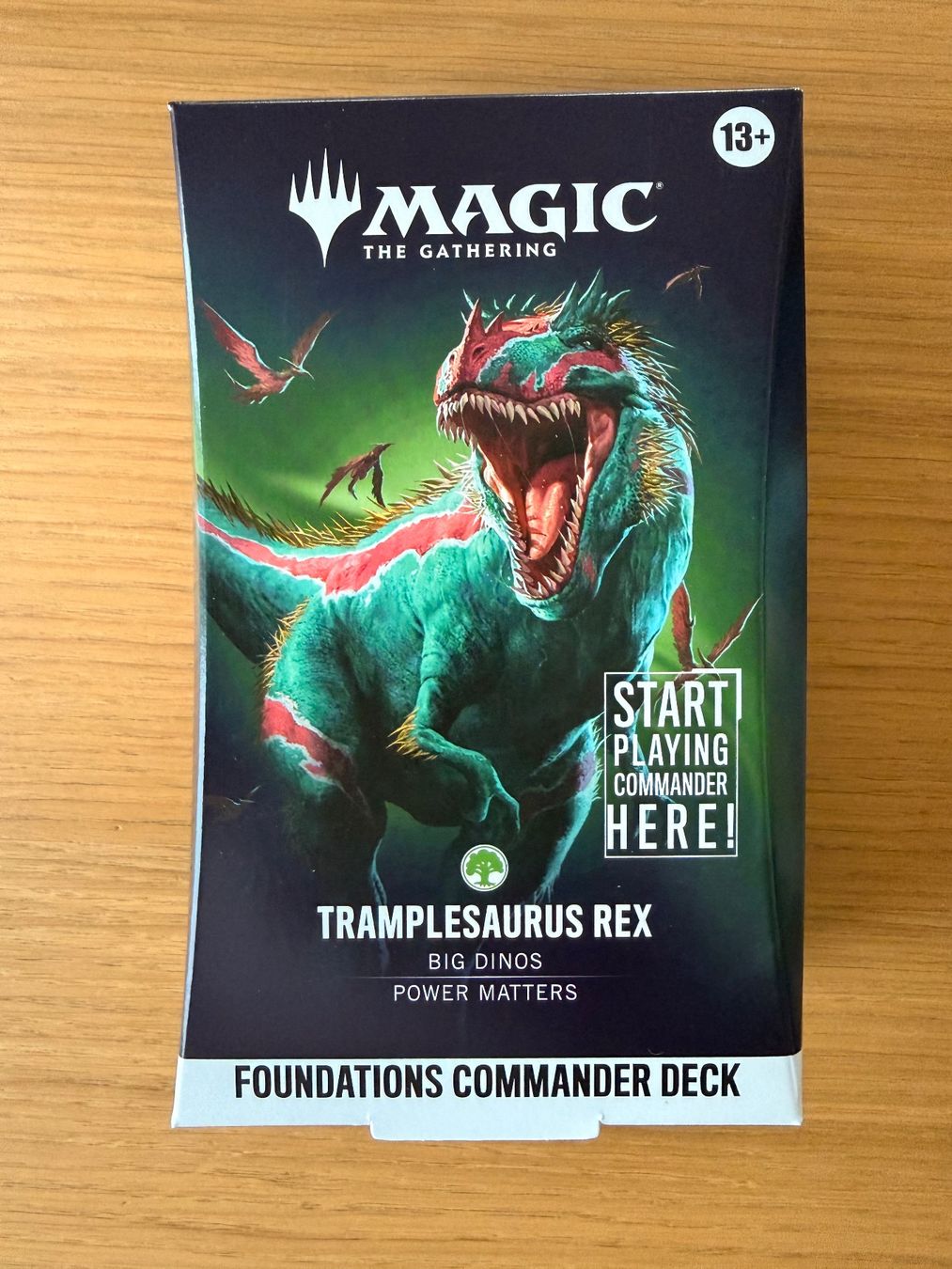 Magic The Gathering Carte collezionabili: MTG - Tramplesaurus Rex Commander Deck - EN – Nuovo e nell'imballaggio originale da Bern venduto da advancedlance