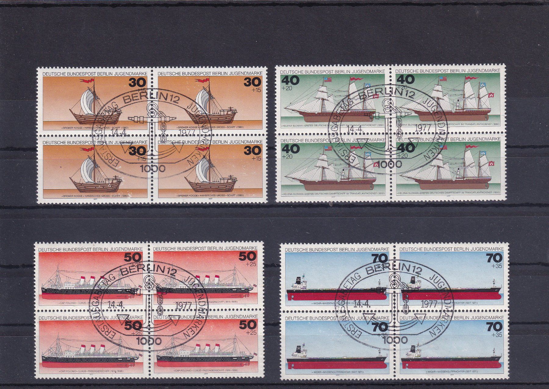 Tutti i francobolli: Deutsche Bundespost 1977 – Nuovo (secondo la descrizione) da Birsfelden venduto da chr_yq2g