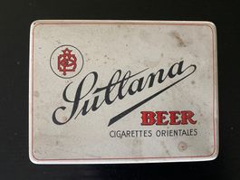 Dose SULTANA Beer Cigarettes Büchse selten Sammler Deko
