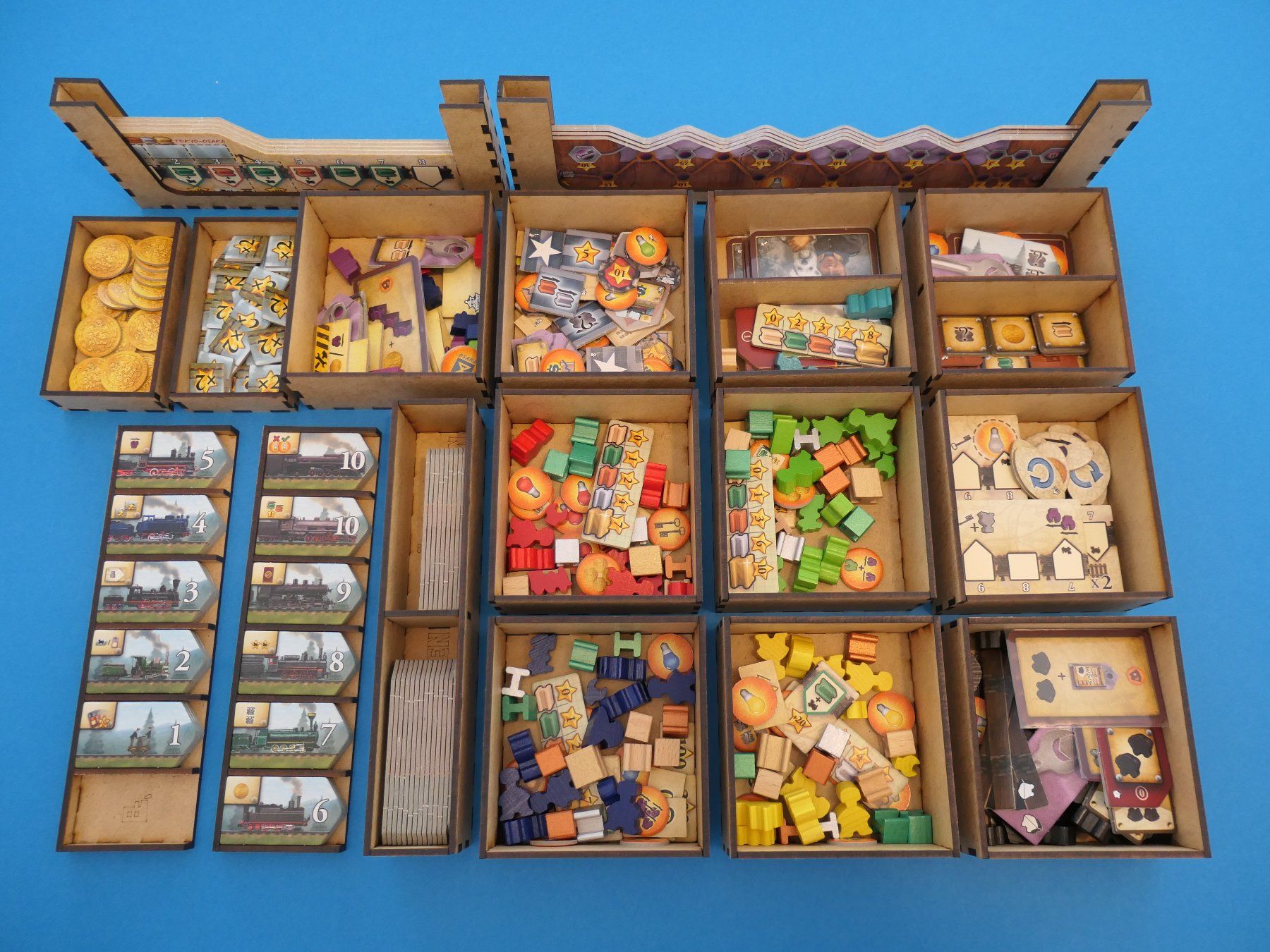 Giochi: Brettspiel Insert - Ultimate Railsroads – Nuovo e nell'imballaggio originale da Brunnen venduto da ronnyvorbrodt 1