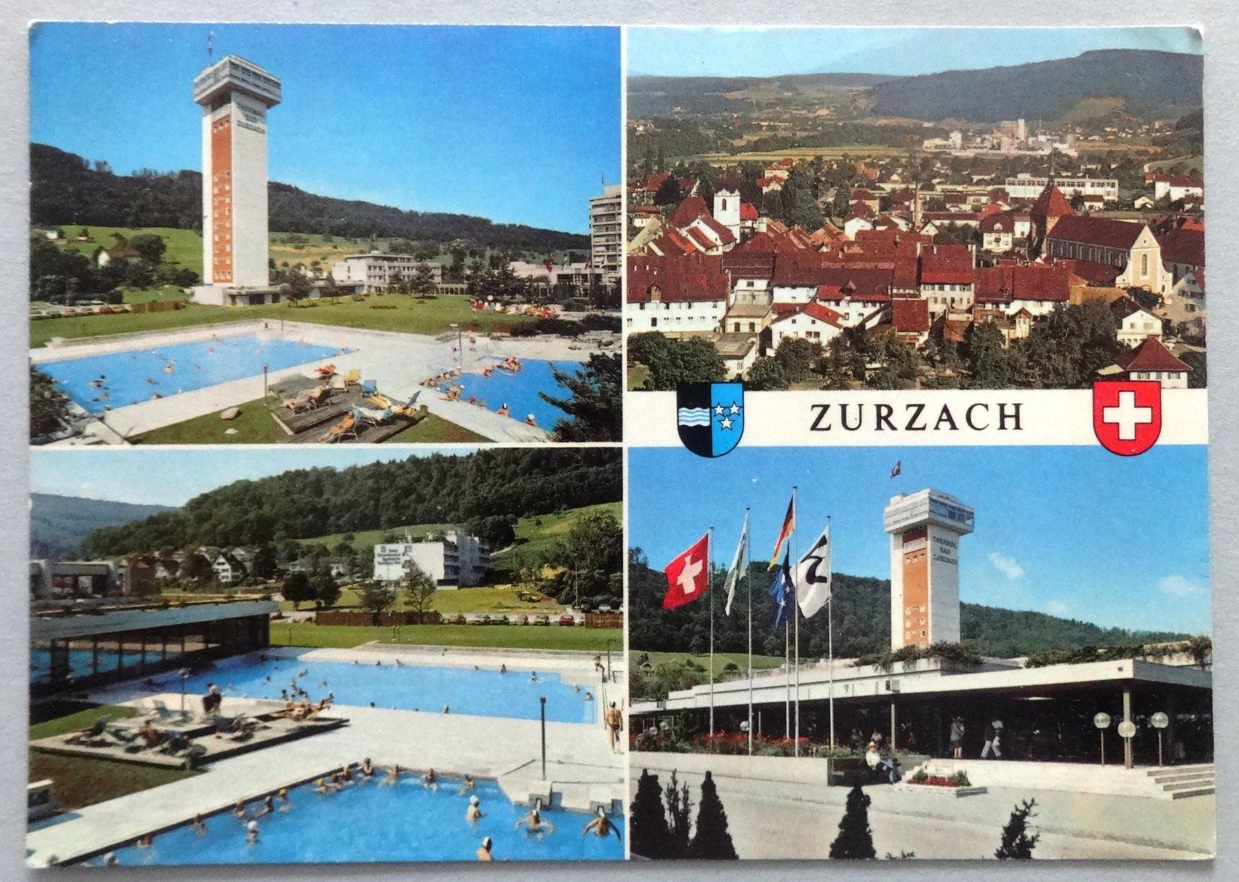 Ansichtskarten: Thermalbad Zurzach – Defekt aus Fétigny von Billy2miny