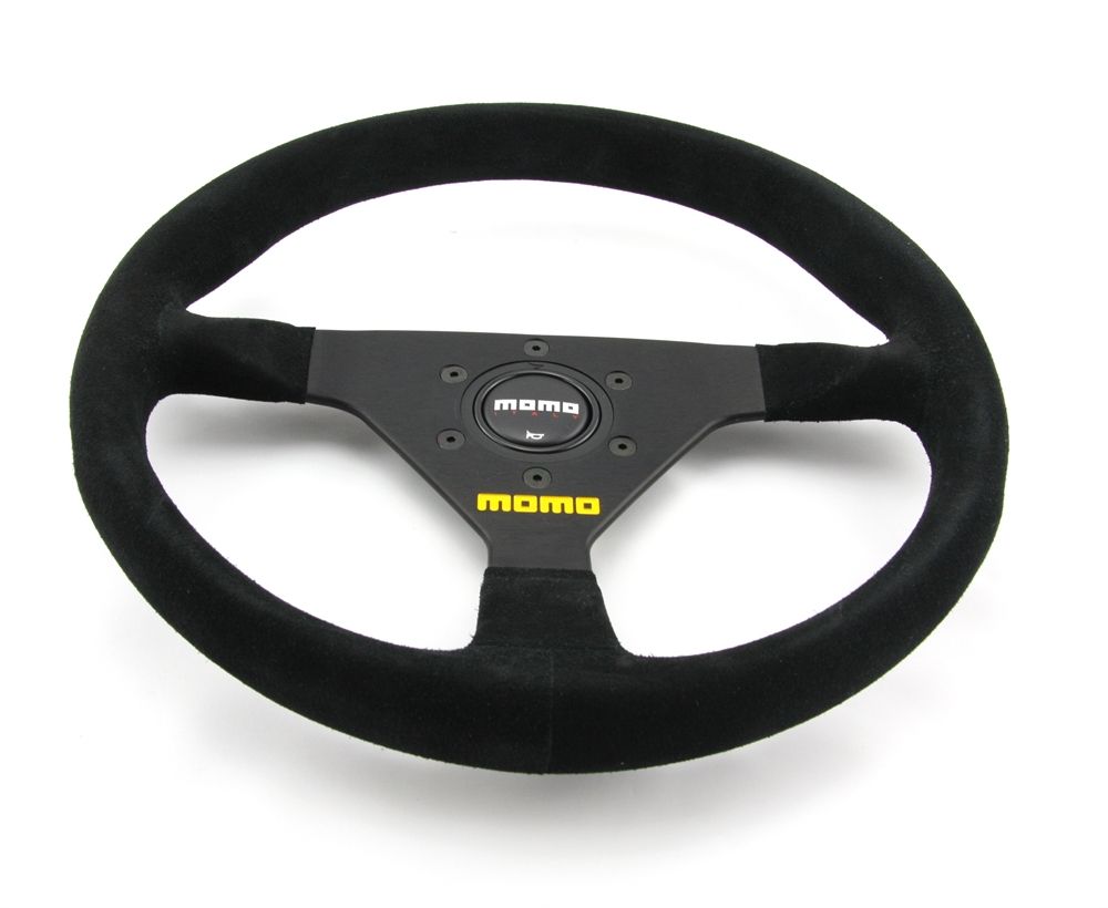 Tutti pezzi di ricambio auto: Momo Wildleder Sportlenkrad Modell MOD. – Nuovo e nell'imballaggio originale da Moers venduto da BMS-Racing 4