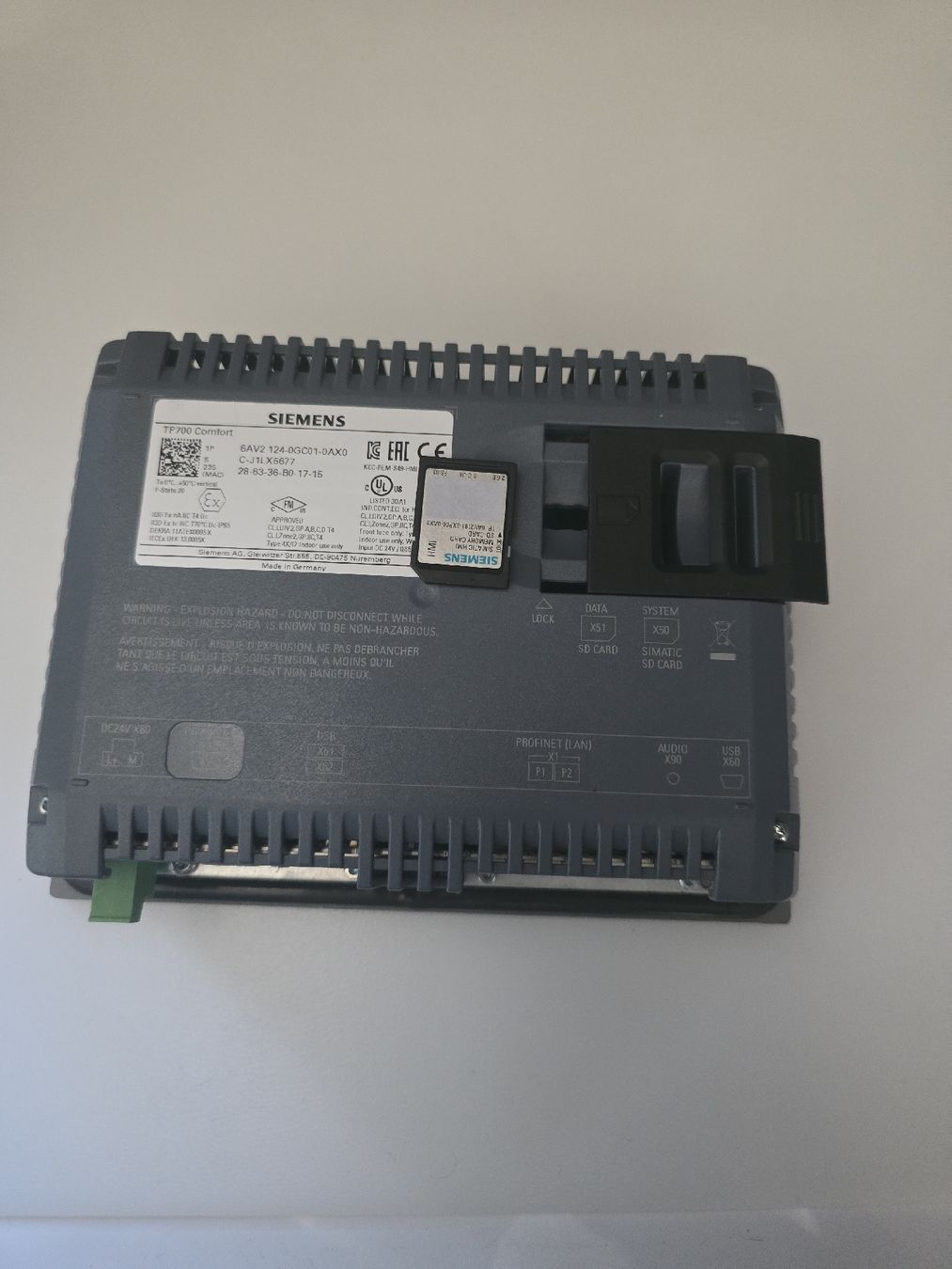 Siemens Sistema di controllo: Siemens SIMATIC HMI TP700 Comfort – Usato da Winterthur venduto da luc_x8sz 2