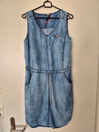 Sommerkleid Jeanskleid Gr. 38 Kenny S. blau