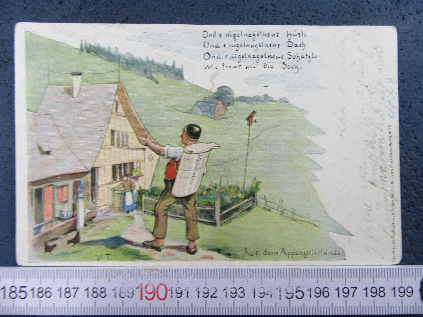 Cartoline postali: AUS DEM APPENZELLERLAND 1899 – Usato da Ettingen venduto da Hausi4711