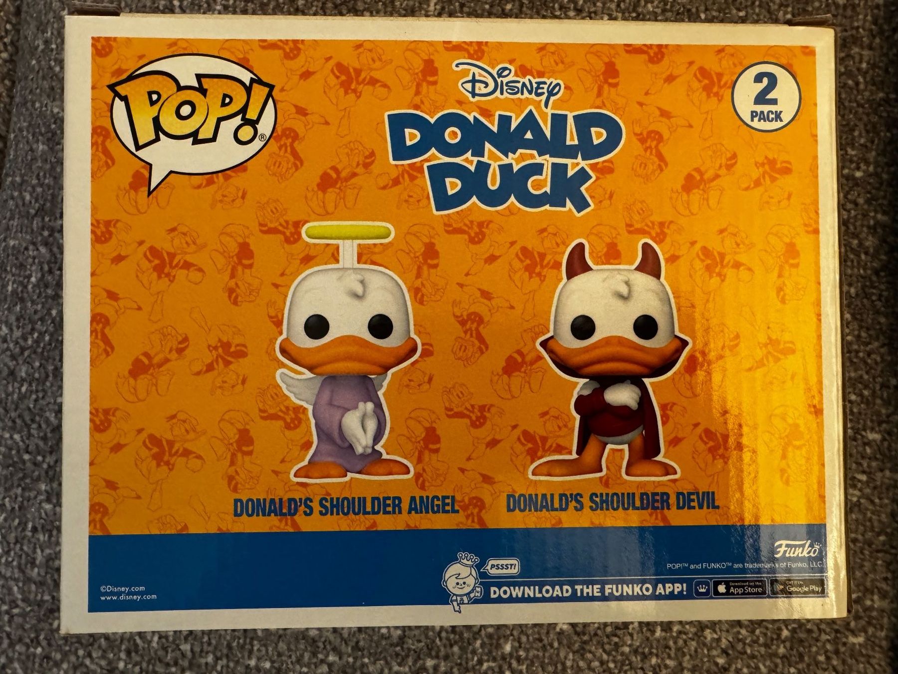 Funko Pop! Donald Duck Angel & Devil 2-Pack, Neu! (Neu (gemäss ...