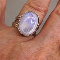 Ring 925 Silber mit indischem Achat