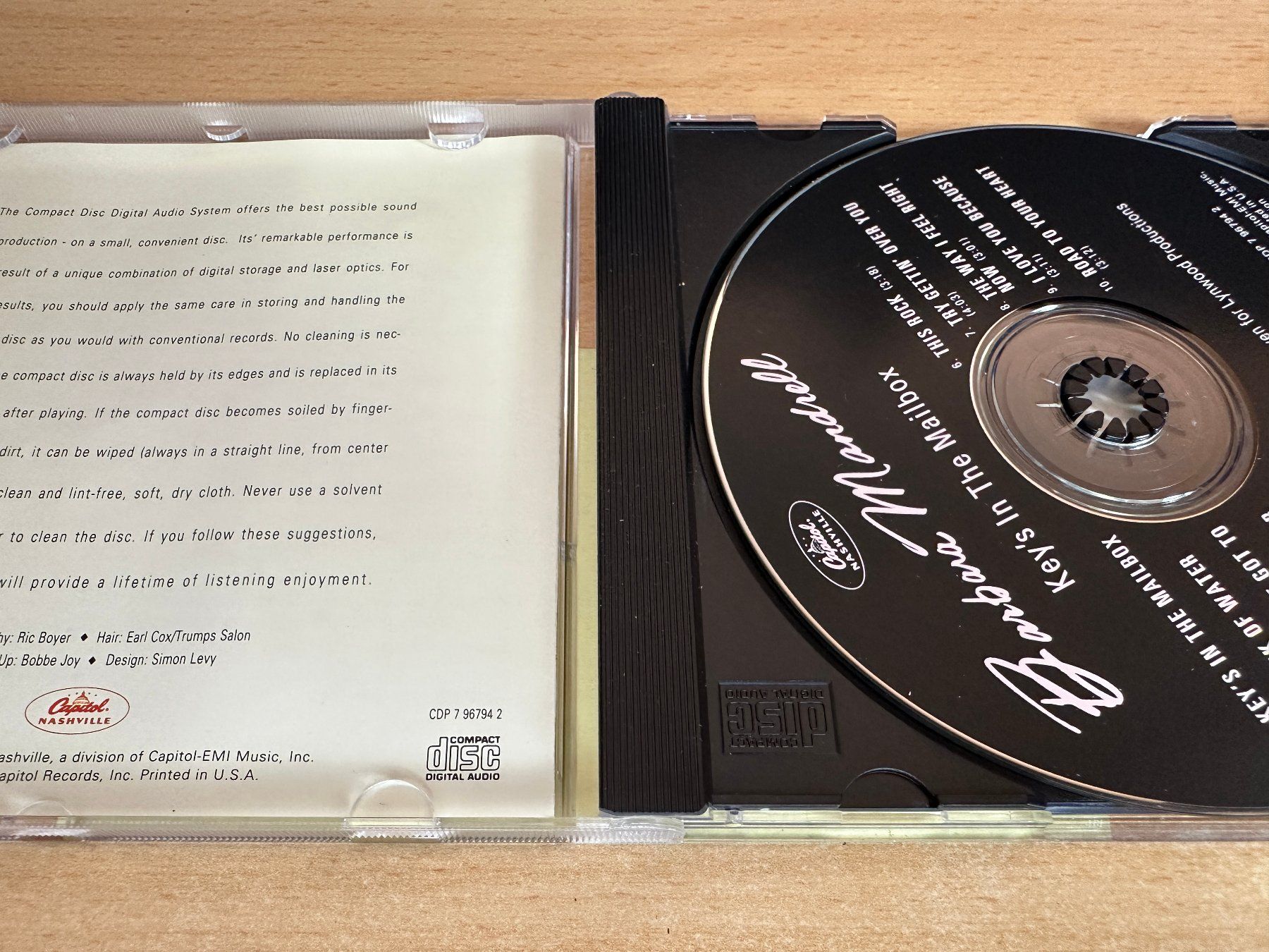 CD: Barbara Mandrell – Key's In The Mailbox – Usato da Rikon im Tösstal venduto da Alpenmutz 2