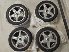 4 original MINI complete wheels (R57)