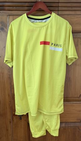 Gelbes Sommer Dress "PARIS" Grösse XL neuwertig