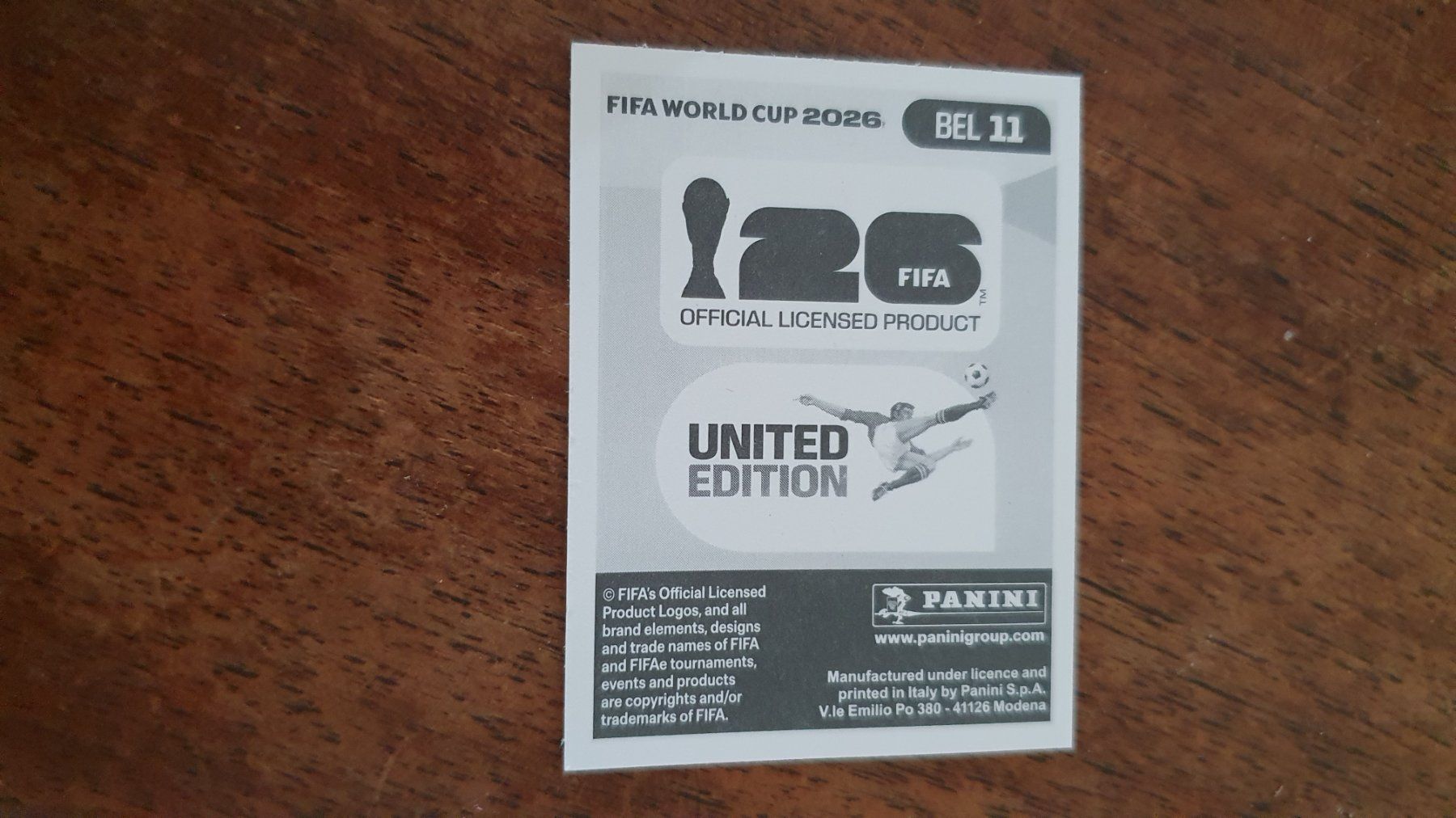 Panini Sammelbilder & Trading cards: Panini WM 2026 - BEL 11 – Gebraucht aus Beromünster von boeggy 1