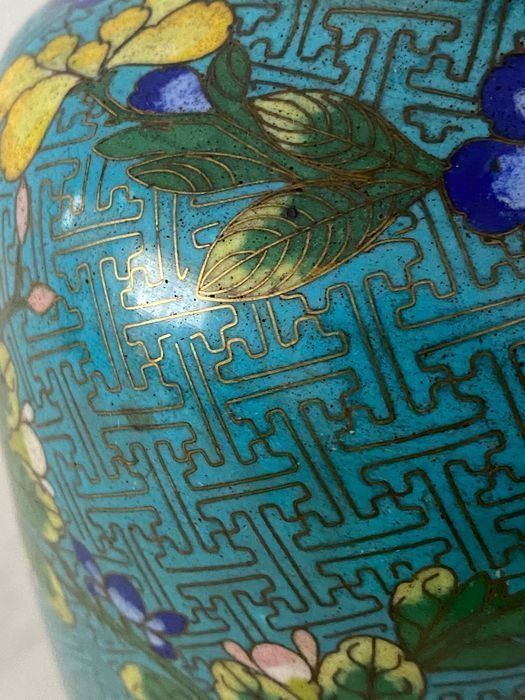 Vasi & Recipienti: Beautiful Ancient Cloisonne Enamel Vase – Usato da Morges venduto da Audemars07 1