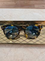 Sonnenbrille Ray-Ban Wayfarer Schildpatt Blau