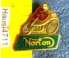 NORTON OLDTIMER MOTORRAD PIN MIT LASCHEN ENAMEL VINTAGE OLDI