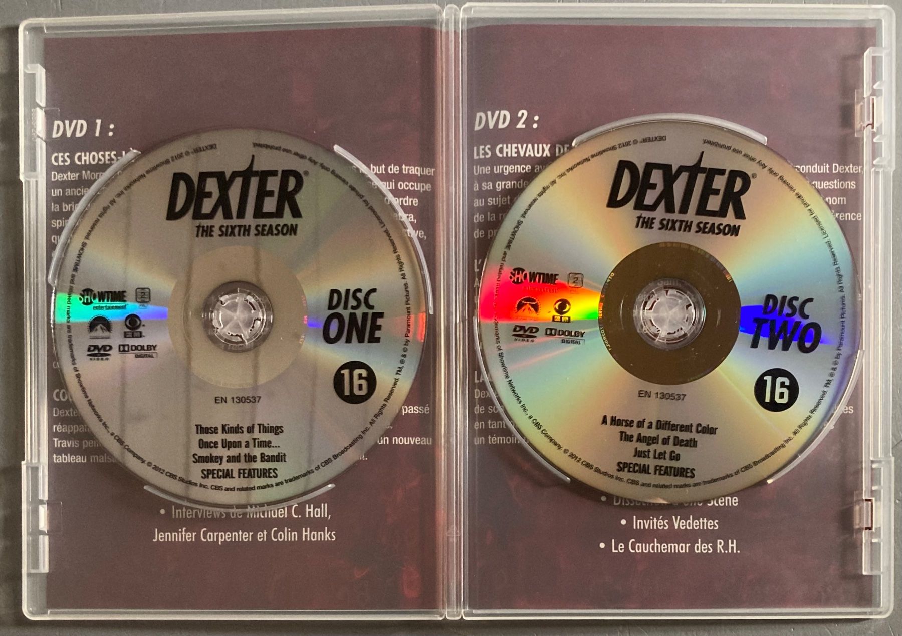 Alle DVDs: DEXTER SAISON 6 – Gebraucht aus Poliez-Pittet von Newtown-Records 4