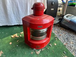 Schiffslicht Steger jr. Kiel rot gebraucht, Nr 44