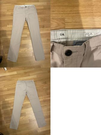 ***C&A*** Chinohose 32/34 beige