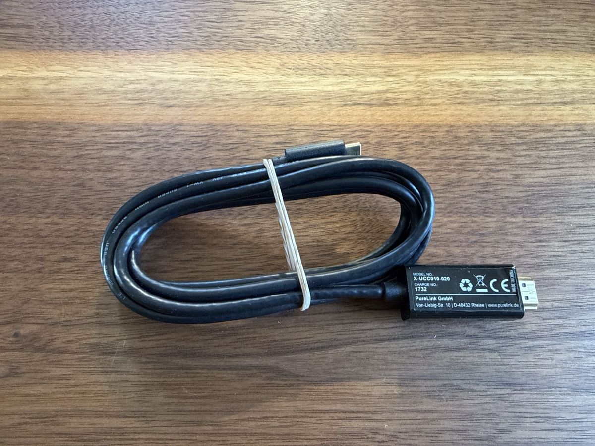 Kabel: PureLink USB-C zu HDMI Kabel 2m – Gebraucht aus Bern von 4KSzxrEjtKm 1