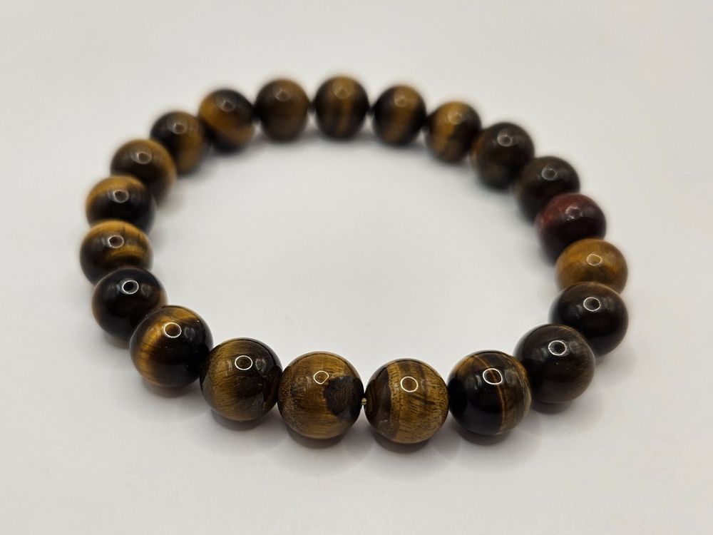 Tigerauge Edelsteinperlen 6mm Rund – Natürliche Schmuckperlen Für DIY & Basteln