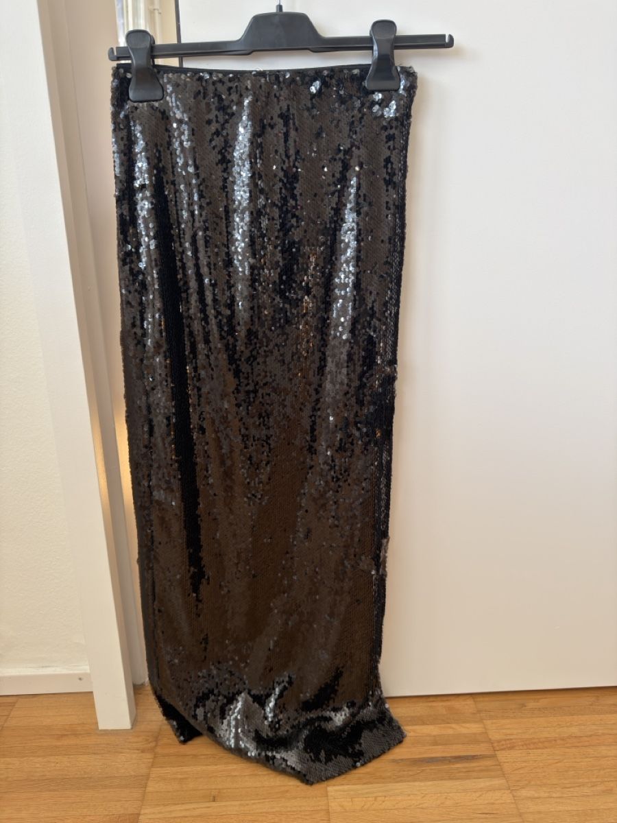 Gonne: Skirt midi maxi XS sequin black – Nuovo e nell'imballaggio originale da Zürich venduto da roc_xn5t