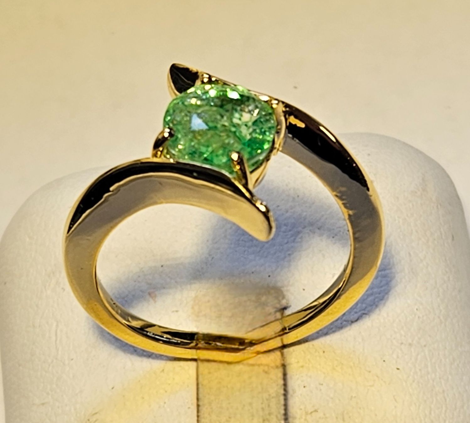 Anelli: Fingerring mit smaragd – Nuovo (secondo la descrizione) da Zürich venduto da adriben 3
