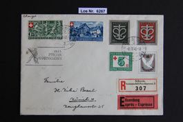 PP Brief mit Sonderstempel 1945                     Los 6267