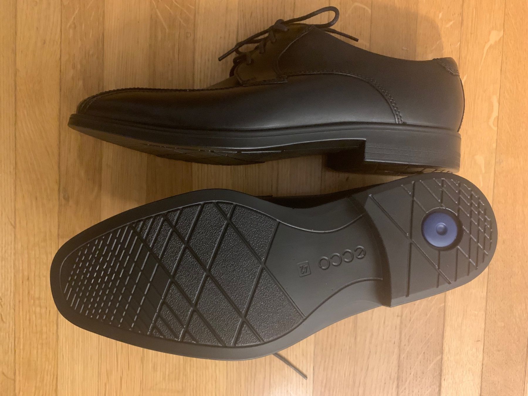 Ecco Scarpe da uomo: Elegante Ecco Herrenschuhe, Leder schwarz NEU – Nuovo e nell'imballaggio originale da Bülach venduto da frische_brise 1
