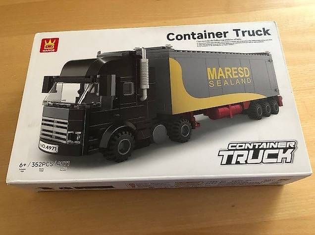 Autocarri: Modellbau Container Truck – Nuovo e nell'imballaggio originale da Altbüron venduto da zet_pnw5