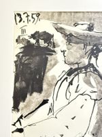 Pablo Picasso - Originale Vintage-Lithographie von 1961