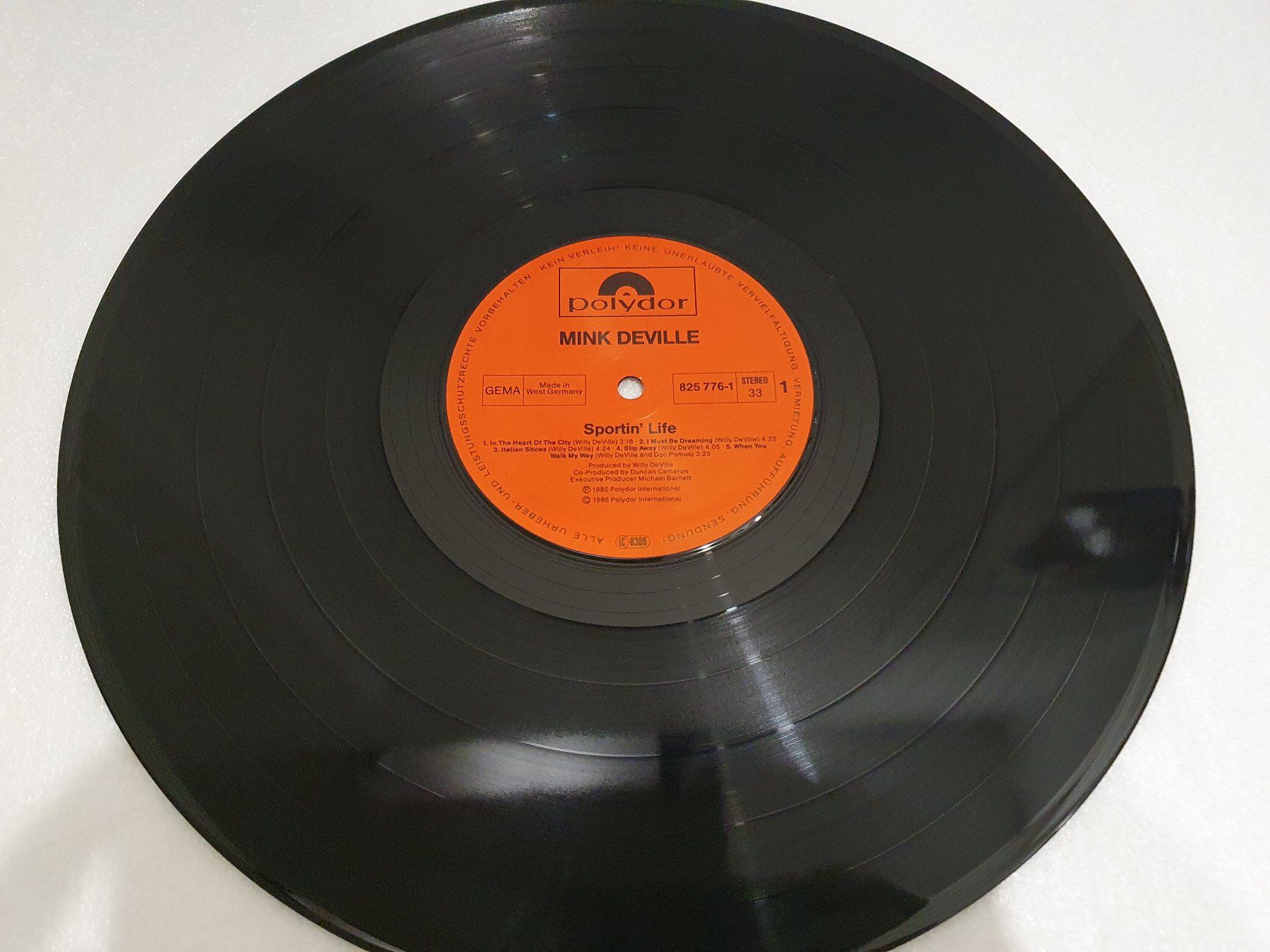 Schallplatten: Mink DeVille – Sportin' Life – Gebraucht aus Uster von Vinyl-Leidenschaft 3