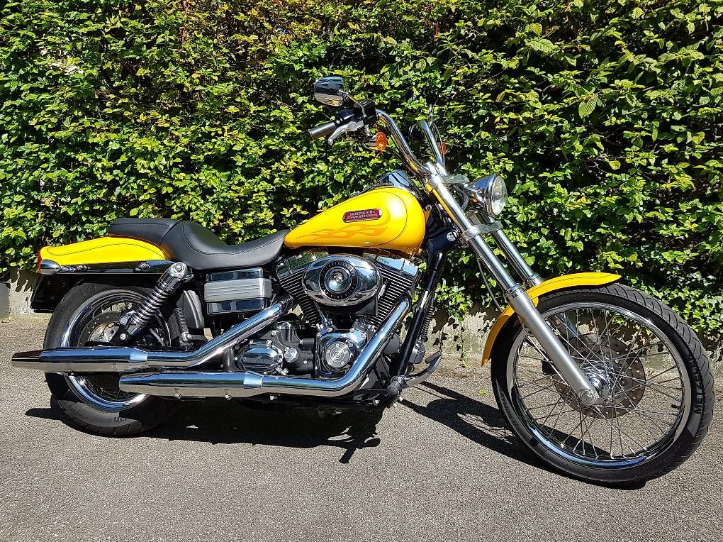 Harley-Davidson Chopper: Harley-Davidson FXDWG Dyna Wide Glide - Modell 2007 – Usato da Solothurn venduto da Steve52 1