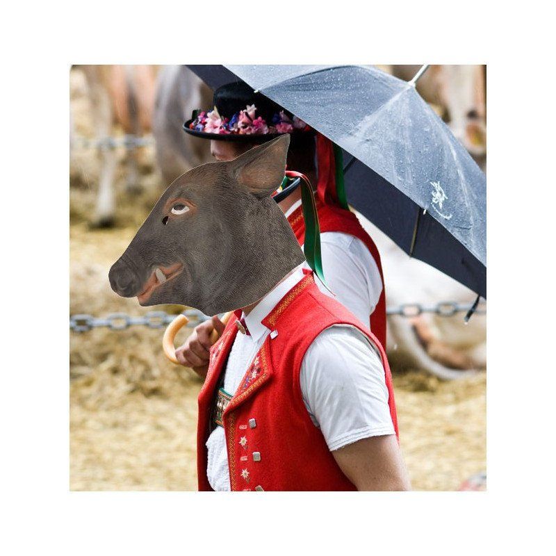 Maschere: Wildschwein Maske – Nuovo e nell'imballaggio originale da Gonten venduto da Herr-Lobo 1