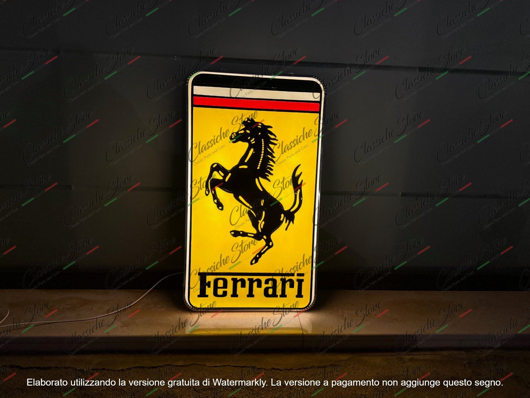 Lampade: Insegna Ferrari – Usato da san giovanni teatino venduto da difulvioracing 5