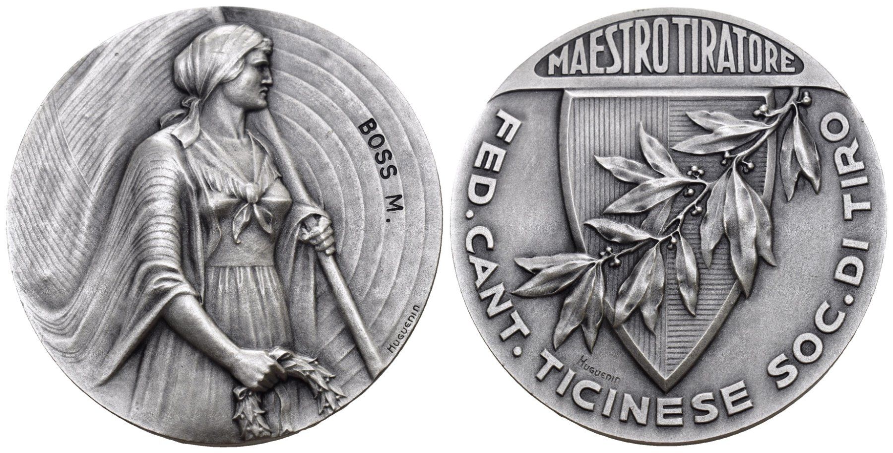Medaillen: Tessin O.J – Gebraucht aus Bern von numismatictops