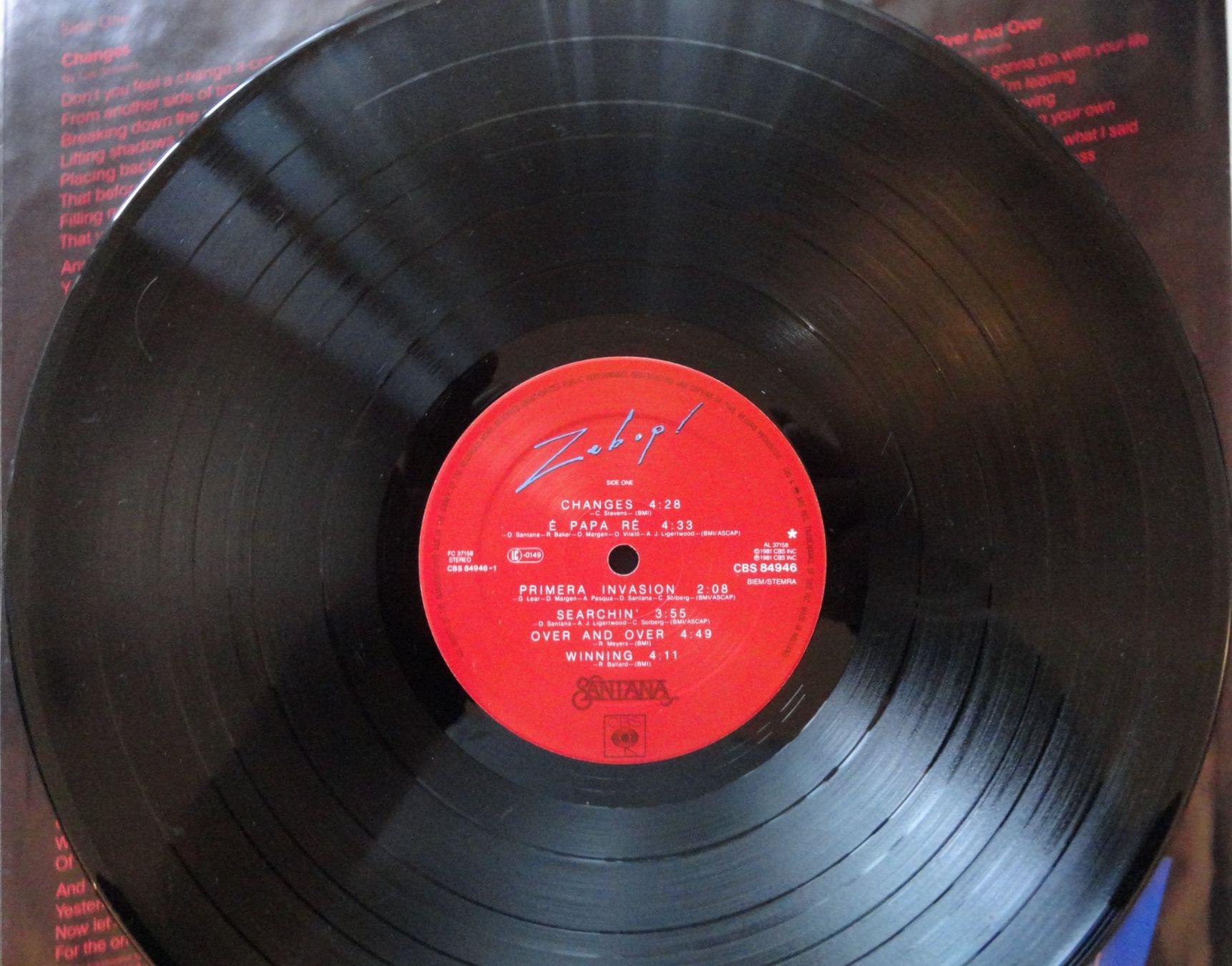 Dischi in vinile: SANTANA - Zebop! – Usato da Neftenbach venduto da Verk13 2