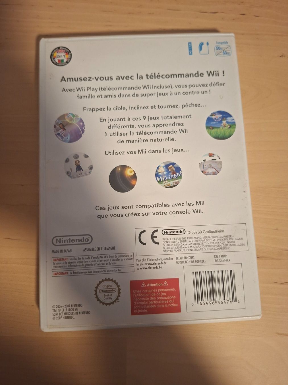 Nintendo Giochi: Nintendo Wii Play, usagé – Usato da Genève venduto da VintagePal 1