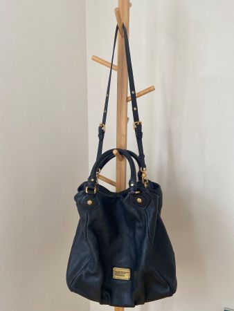 Marc by Marc Jacobs Handtasche schwarz Leder guter Zustand