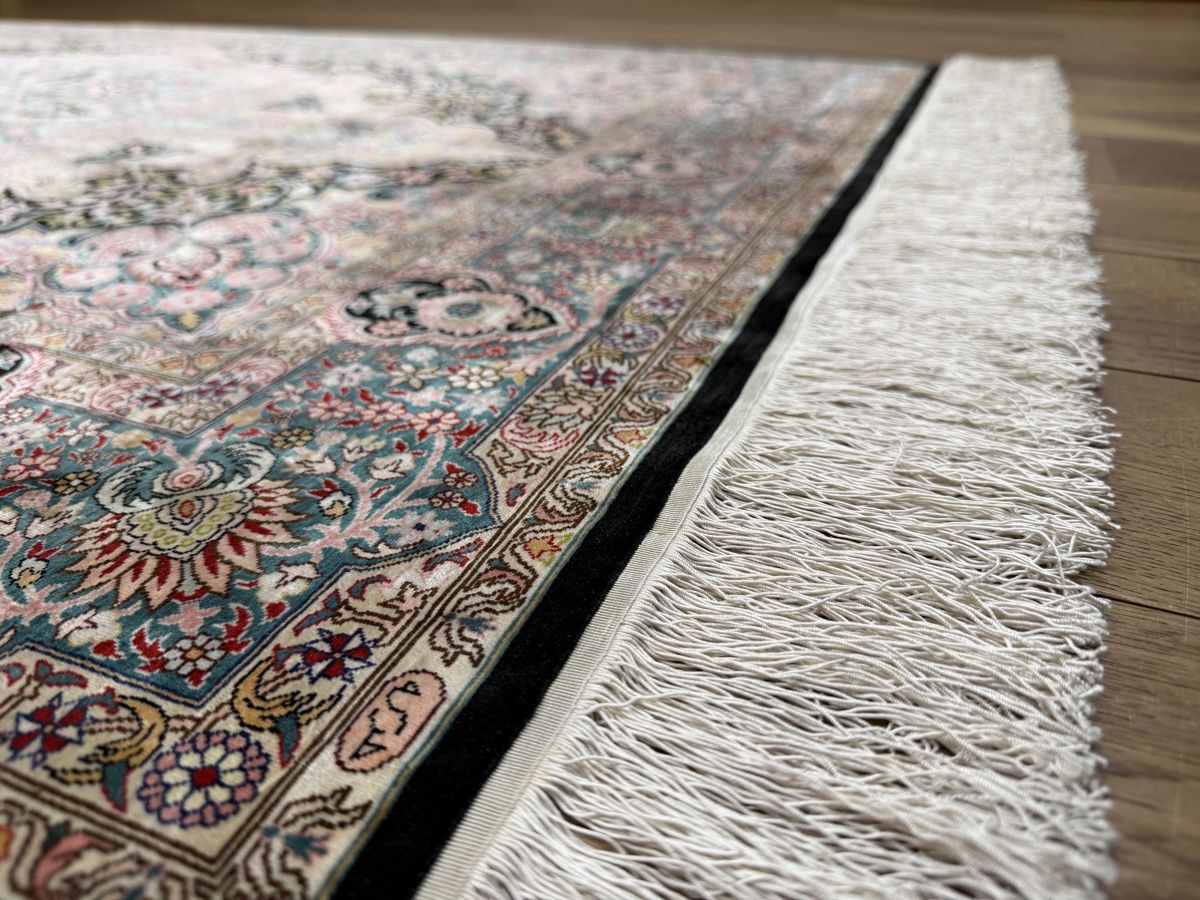 Tappeti: 14x14 Ultra Feiner Hereke - Seidenteppich – Usato da Bennau venduto da Mayer_Carpets 9