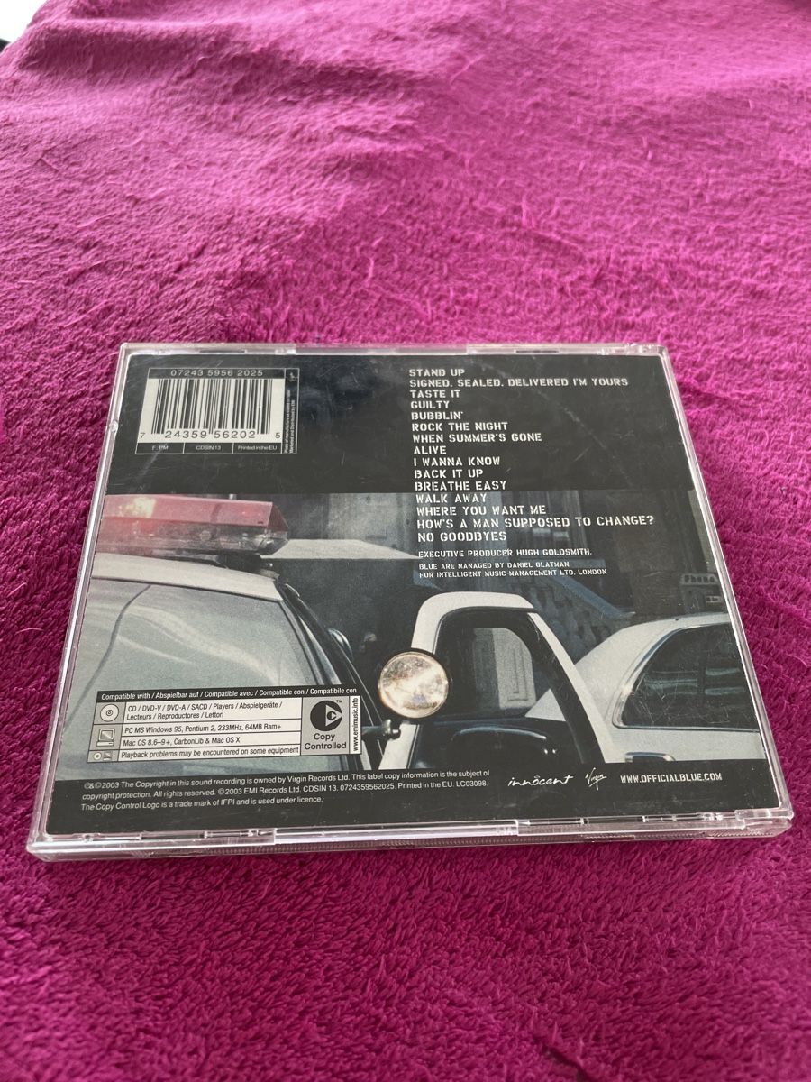 CD: CD BLUE - Guilty CD (Boygroup, R&B) – Usato da Unterkulm venduto da EmanuelG01 1