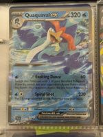 Pokémon Karte Quaquaval EX 052/193 Zustand gut