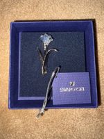 Swarovski Brosche Tulpe silber