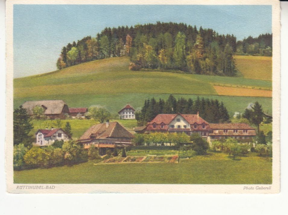 Cartoline postali: Rüttihubel-Bad ca. 1950 – Usato da Bürglen TG venduto da StampGraf