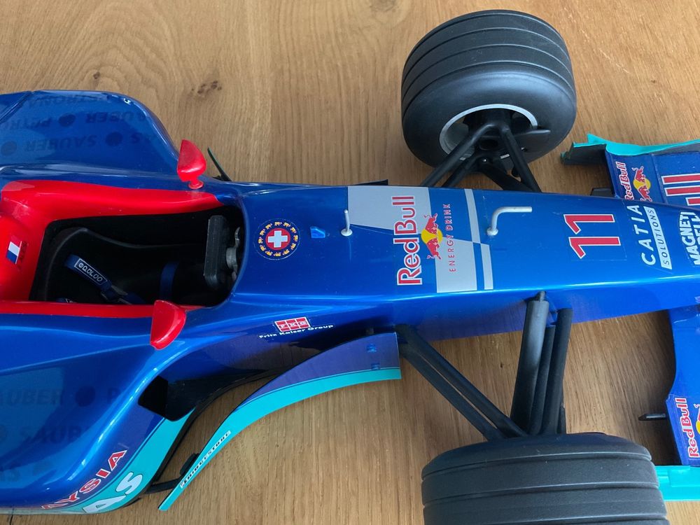 Sauber C18 Red Bull Jean Alesi F1 Minichamps 1:8 | Kaufen auf Ricardo